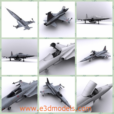 3d model an plane of swiss - This is a 3d model about the Swiss Air Force,which is less complex and advanced but significantly cheaper to procure and operate, and the type became a popular aircraft on the export market.